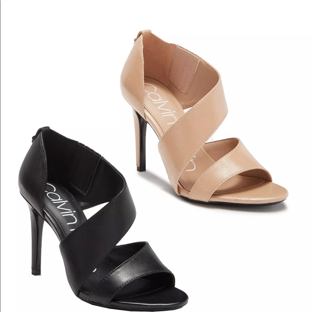 Calvin Klein Womens Niva Open Toe D-orsay Size 8